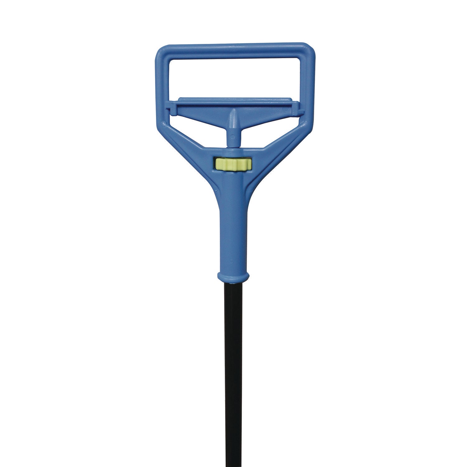 Janitor Style Screw Clamp Mop Handle, 64", Blue