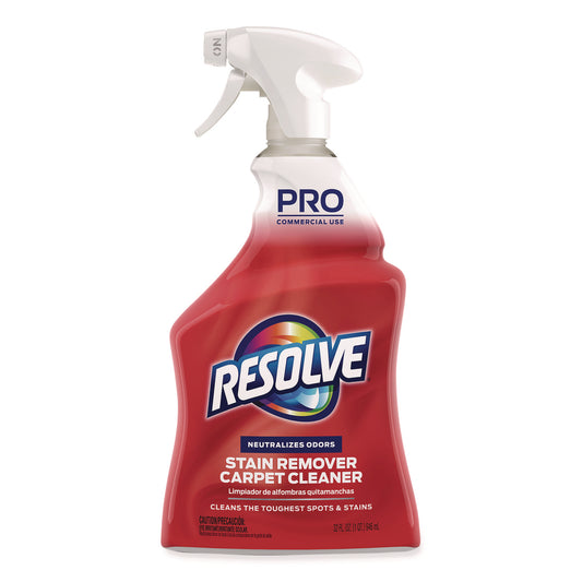 Spot and Stain Carpet Cleaner, Unscented, 32 oz Trigger Spray Bottle