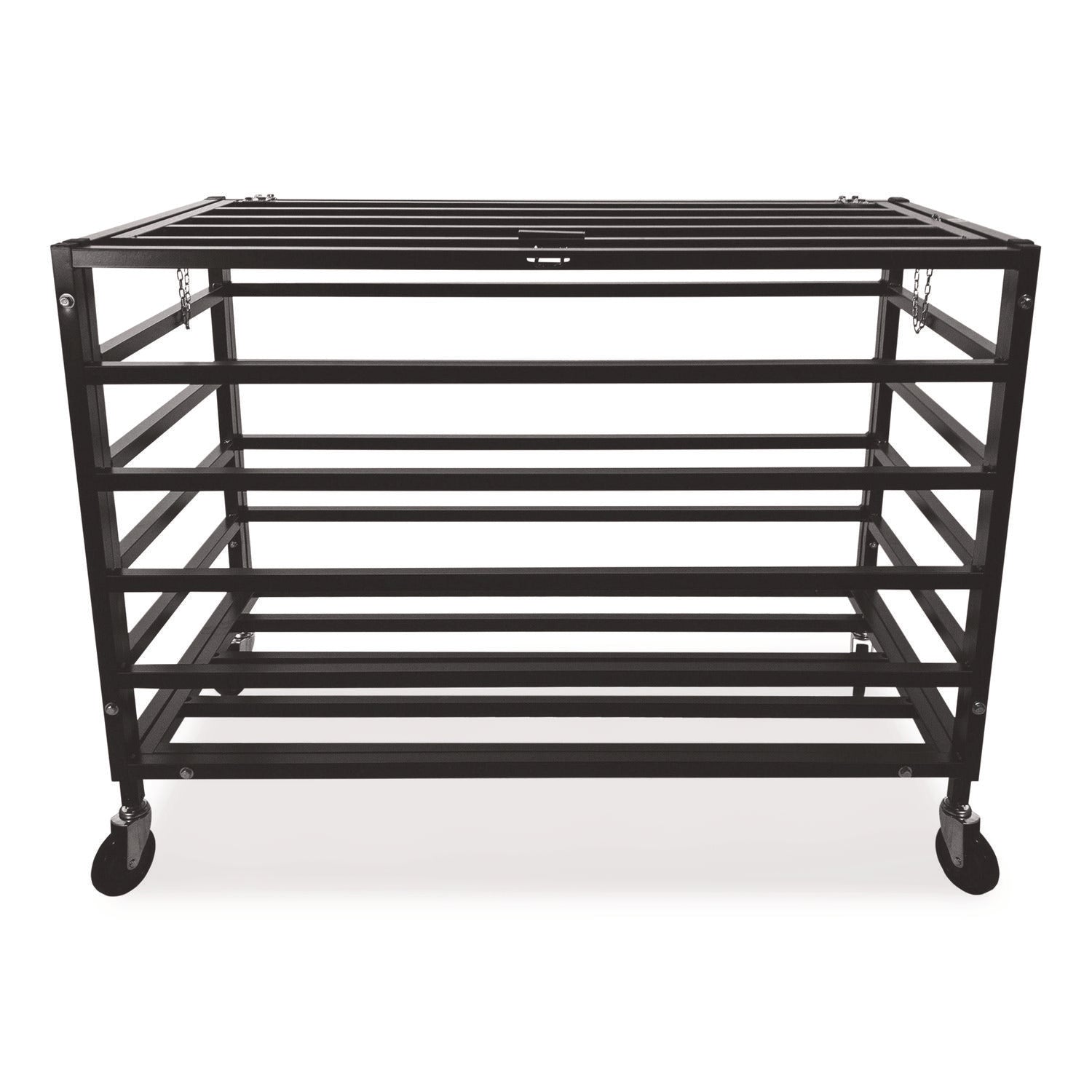 All Pro Lockable Ball Locker, Metal, 220 lb Capacity, 24 x 47 x 37, Black