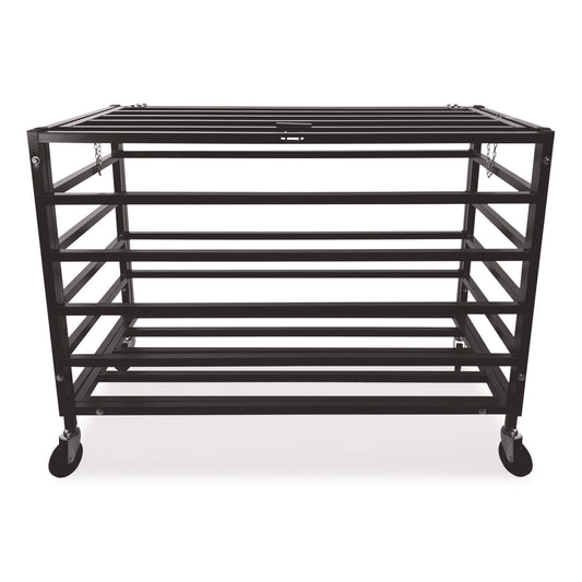 All Pro Lockable Ball Locker, Metal, 220 lb Capacity, 24 x 47 x 37, Black