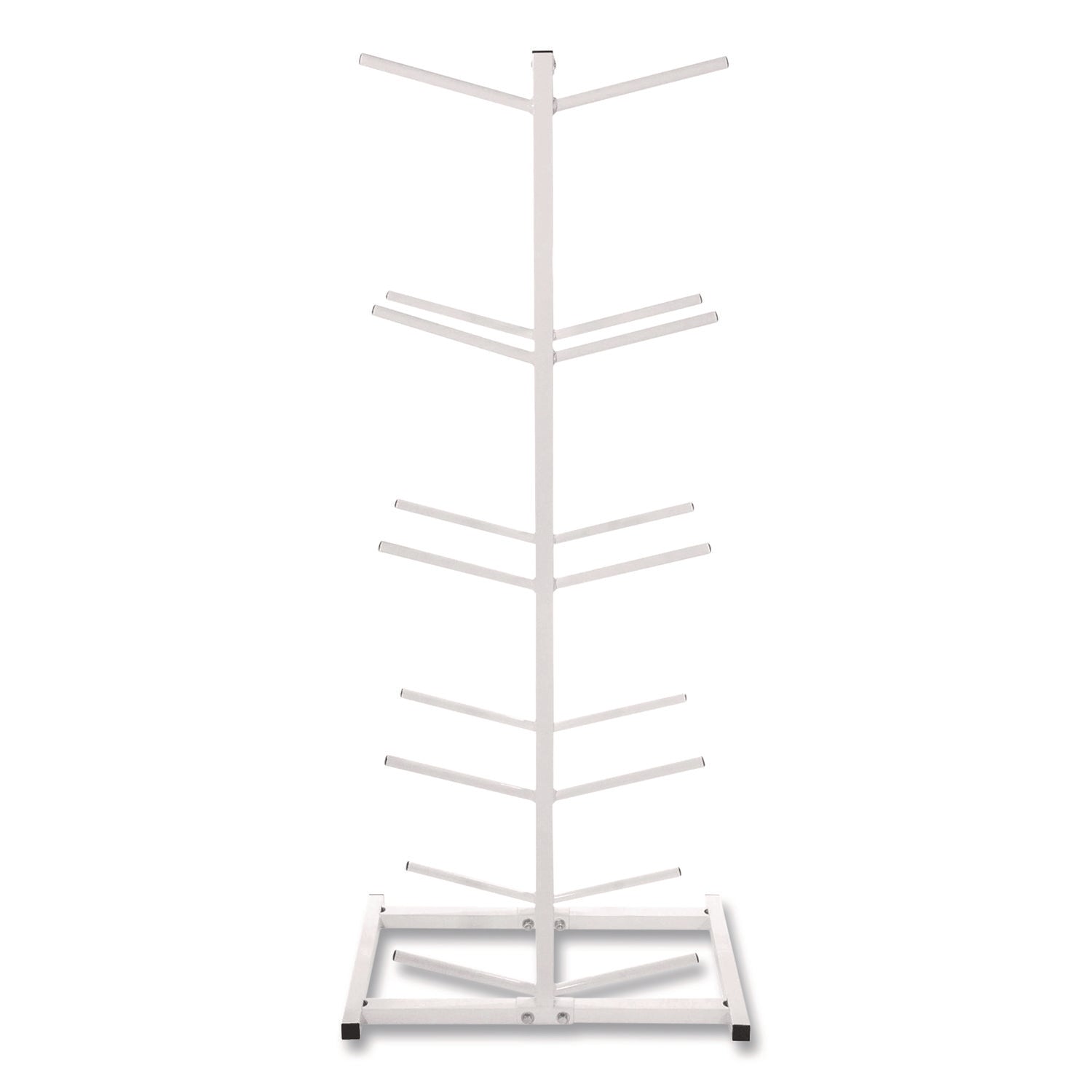 Double Medicine Ball Tree, 12" x 23" x 51", White