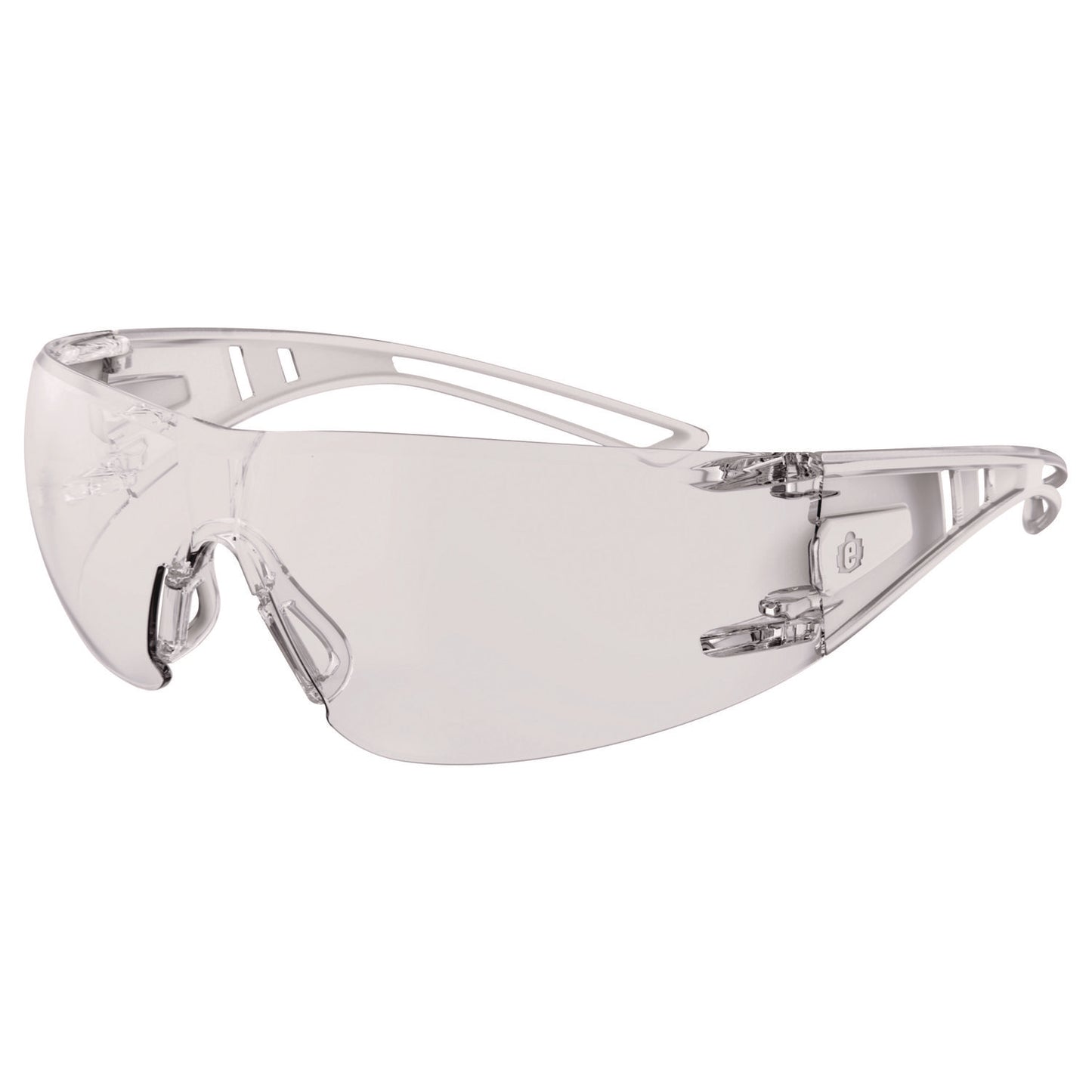 Skullerz VORDR Safety Glasses, Frameless, Clear Single Lens, 12/Pack