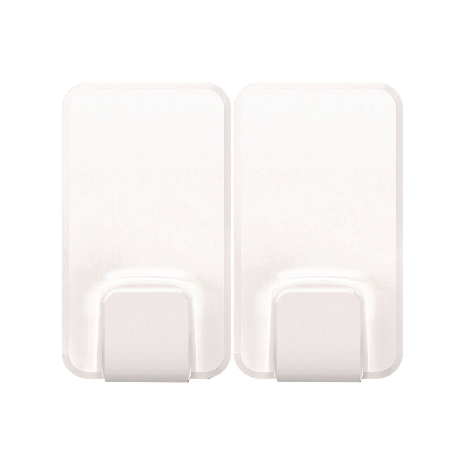 X-large Utility Hooks, Plastic, White, Supports 15 lb, 2/Pack