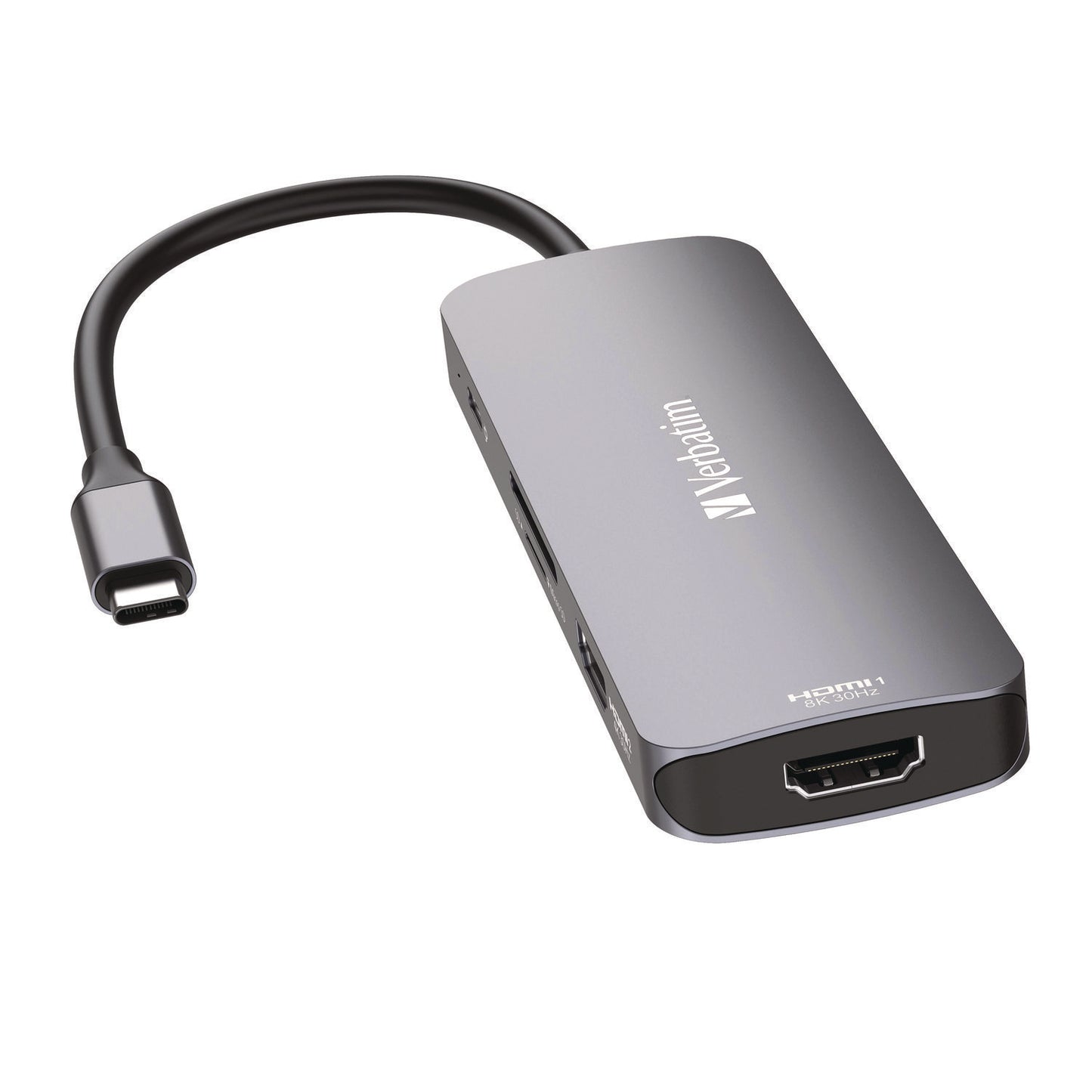 USB-C Pro Multiport Hub8 Port, Gray