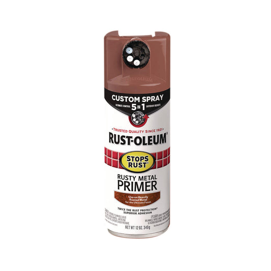 Stops Rust 5-in-1 Spray Paint, Rusty Metal, 12 oz Aerosol Can