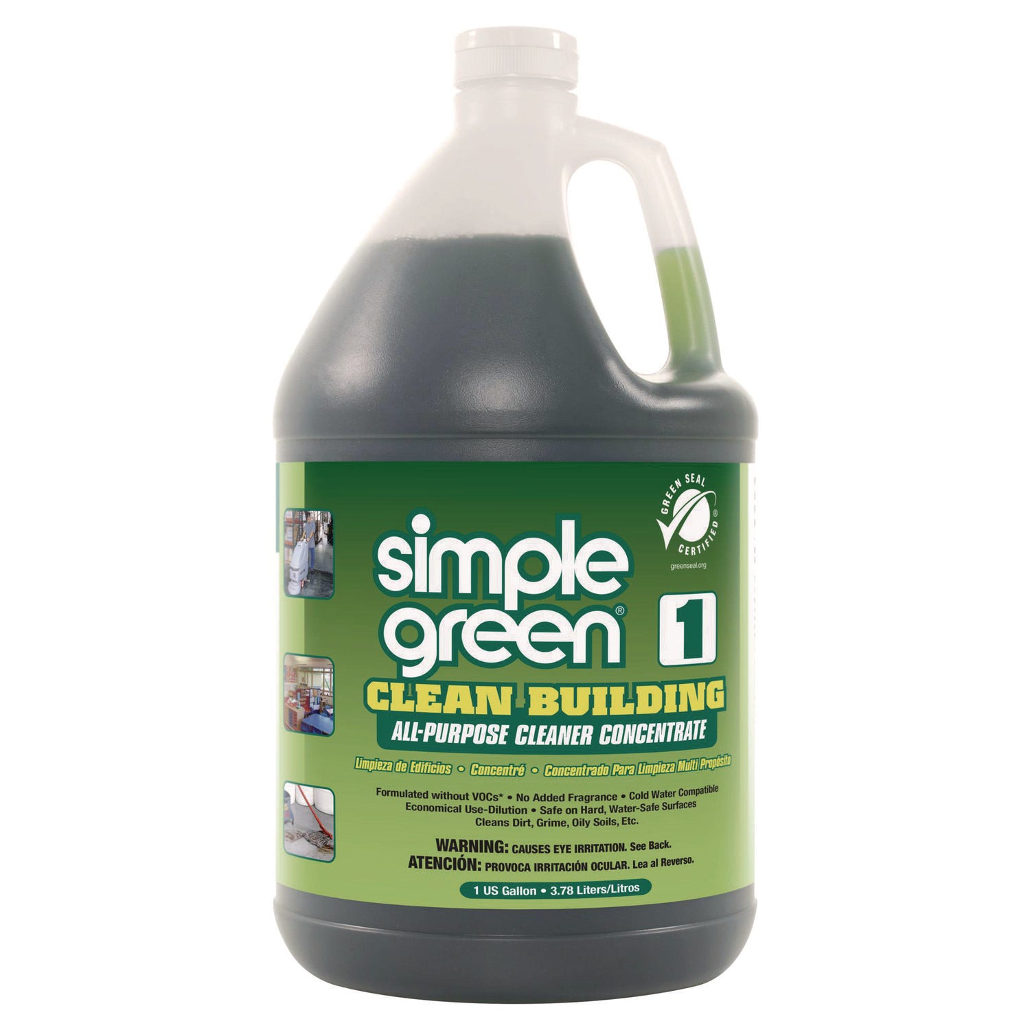 Clean Building All-Purpose Cleaner Concentrate, Unscented, 1 gal Bottle