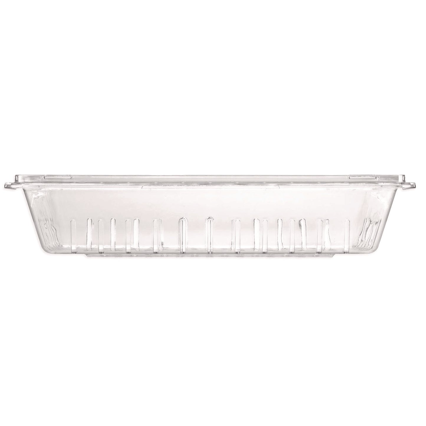 StorPlus Polycarbonate Food Storage Container Colander, 18 x 26 x 5, Clear, Plastic