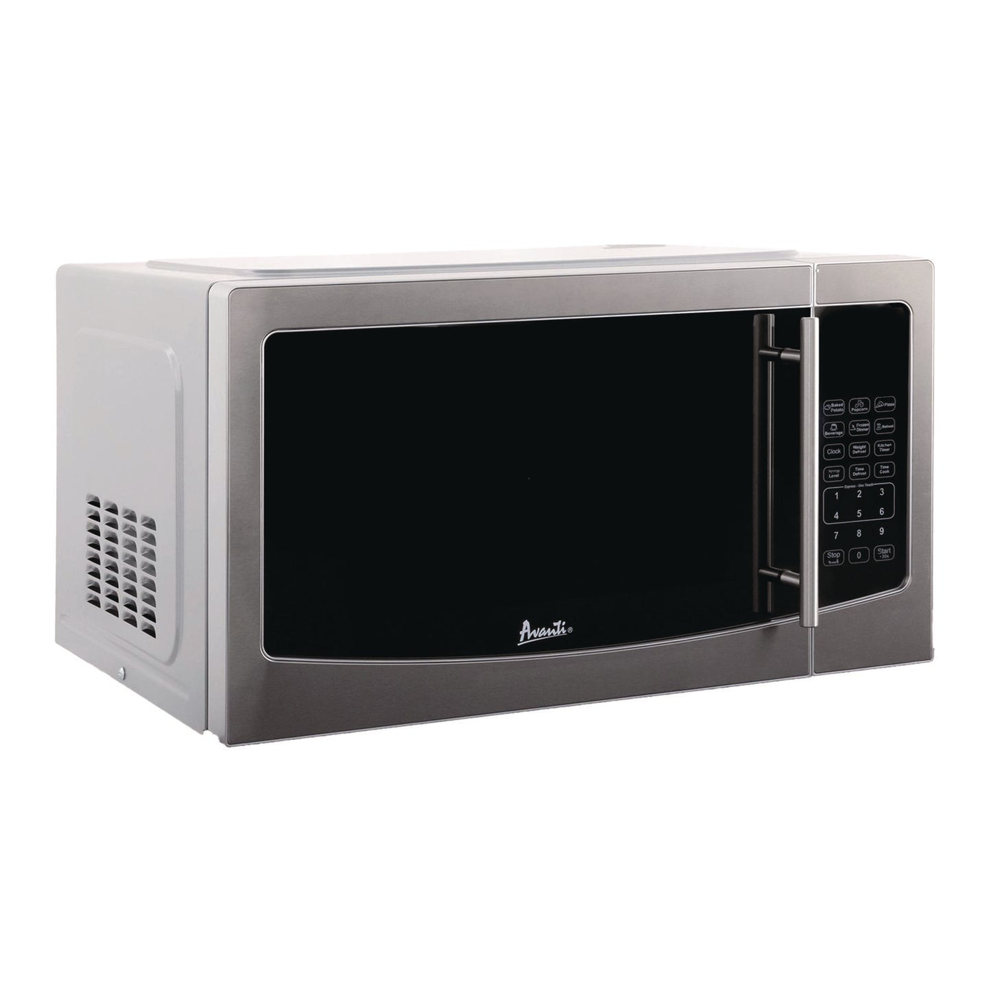1.1 cu ft Compact Microwave Oven, 1,000 W, Mirror-Finish