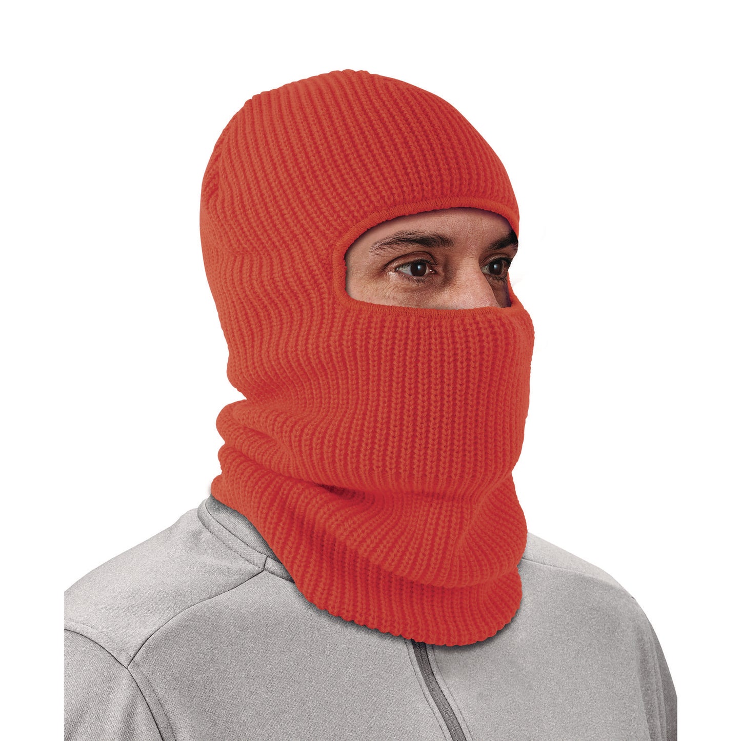 N-Ferno 6829 Freezer Balaclava Face Mask, Acrylic, One Size Fits Most, Orange