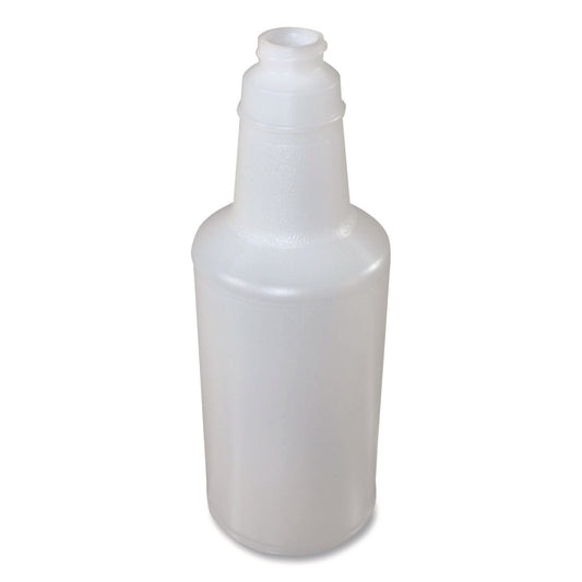 Plastic Bottles With Graduations, 32 Oz, Natural