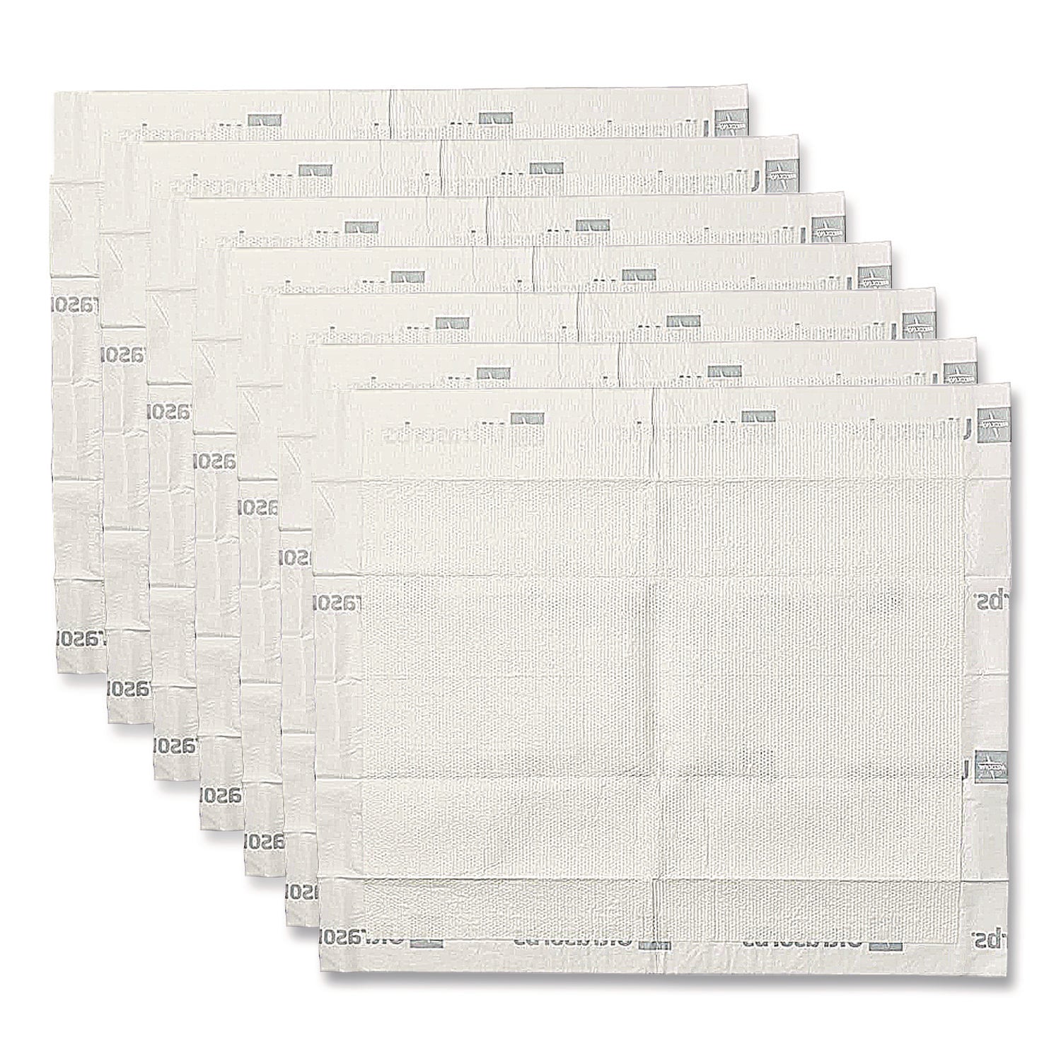 Ultrasorbs Disposable Dry Pads, 23 x 35, Blue, 7/Box