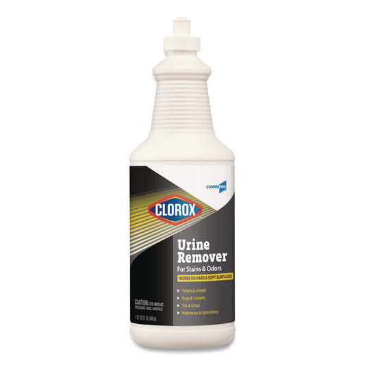 CloroxPro Urine Remover for Stains and Odors, Clean Floral Scent, 32 oz Pull-Top Bottle