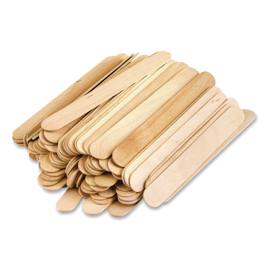 STEM Basics Jumbo Craft Sticks, 6 x 0.75, 200/Pack
