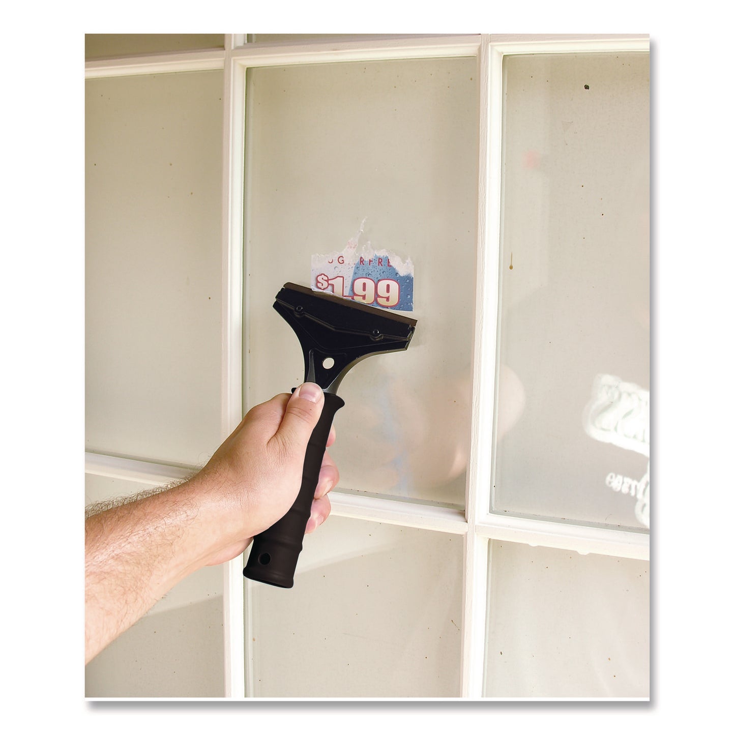 8" Window/Floor Scraper, 4" Blade