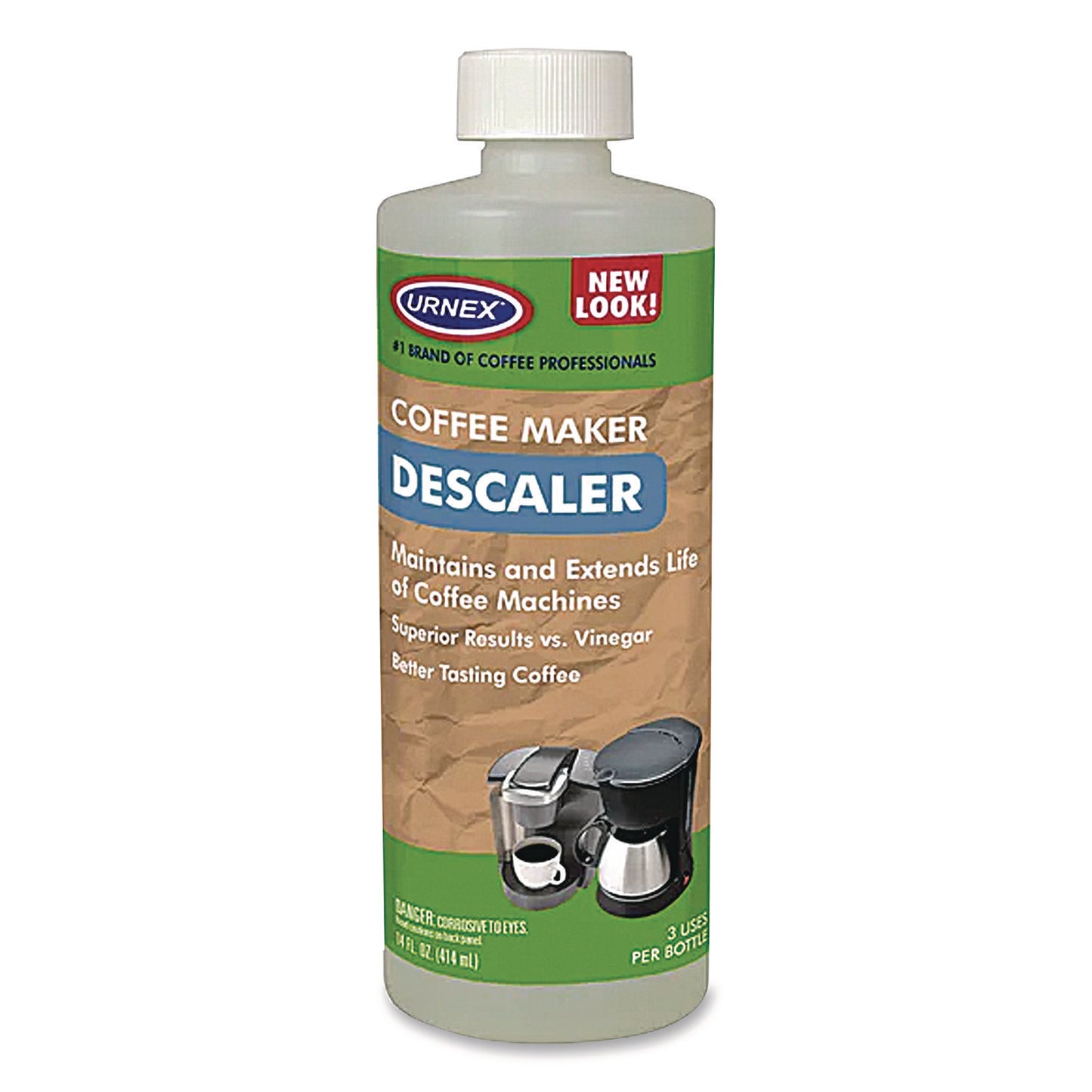 Coffee Machine Descaling Liquid, 14 oz Bottle