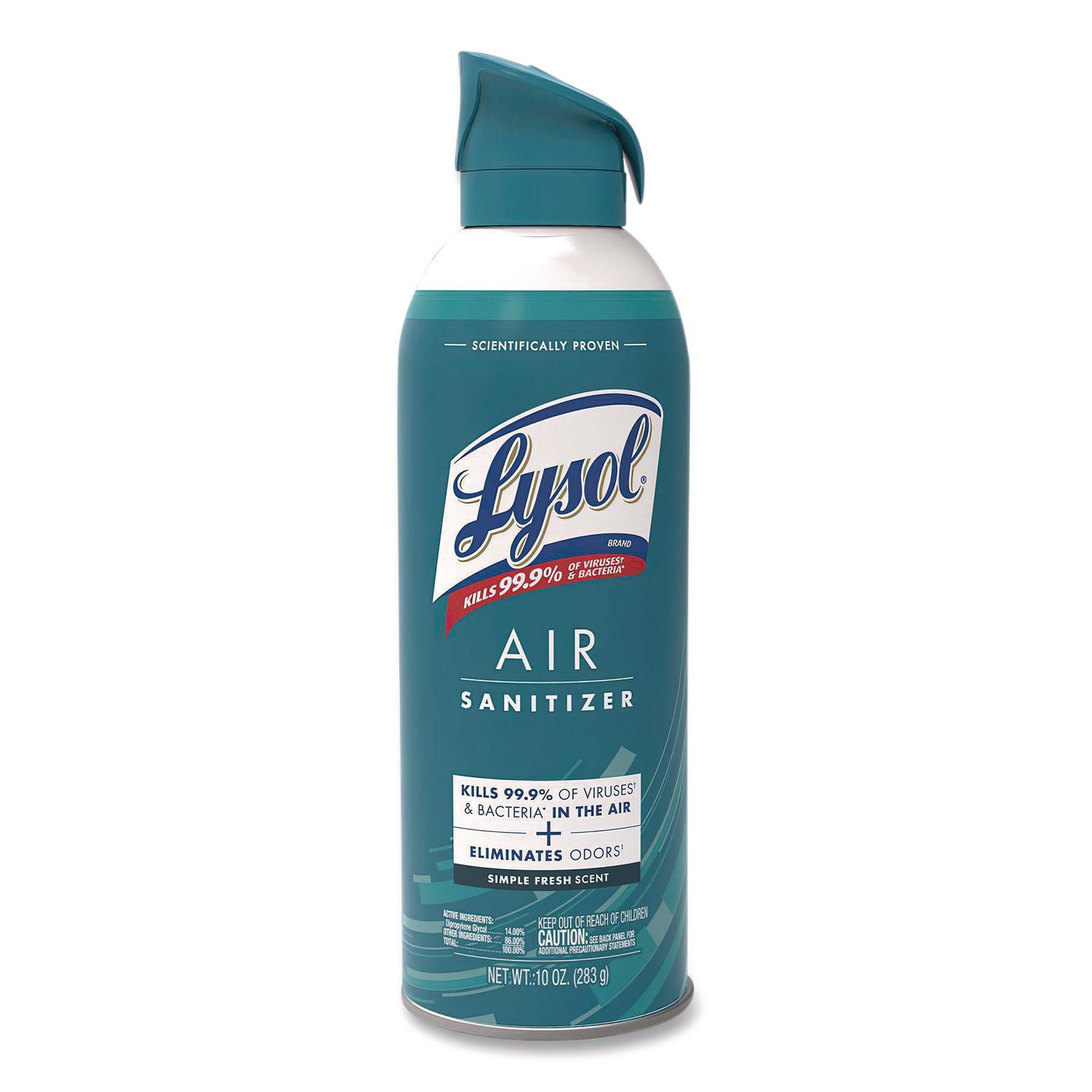 Air Sanitizer Spray, Simple Fresh Scent, 10oz Aerosol Spray