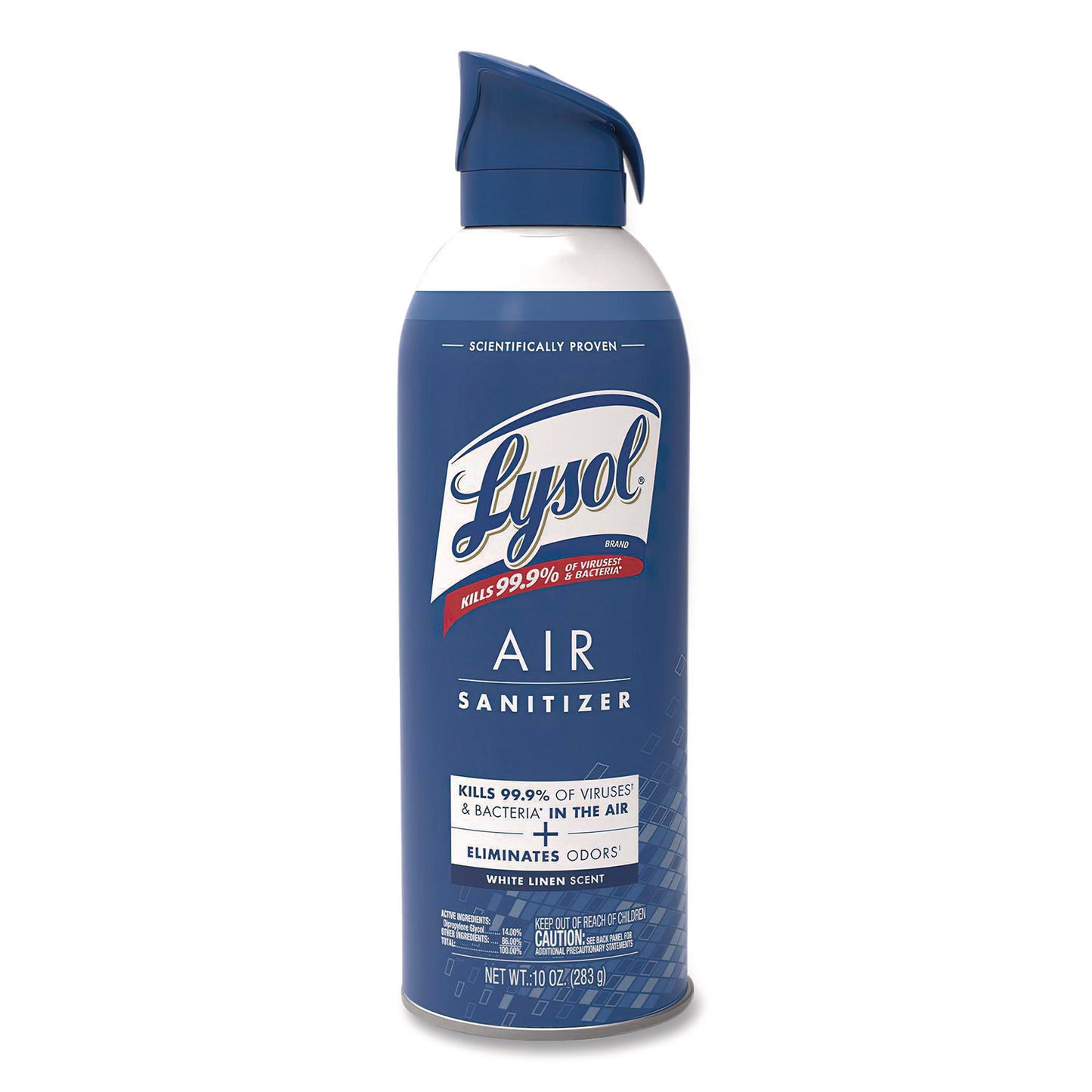 Air Sanitizer Spray, White Linen Scent, 10 oz Aerosol Spray