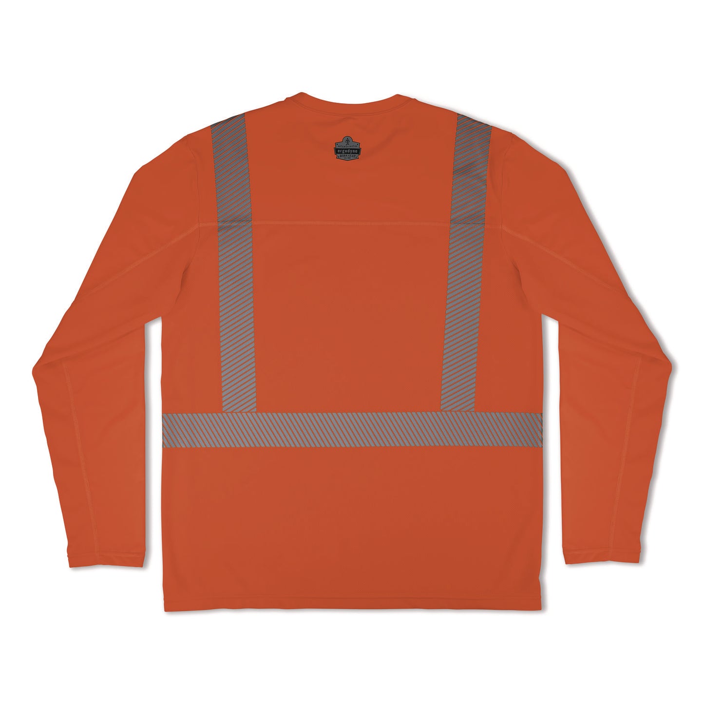 Chill-Its 6688 Type R Class 2 Cooling Hi-Vis Sun Shirt with UV Protection, X-Large, Orange
