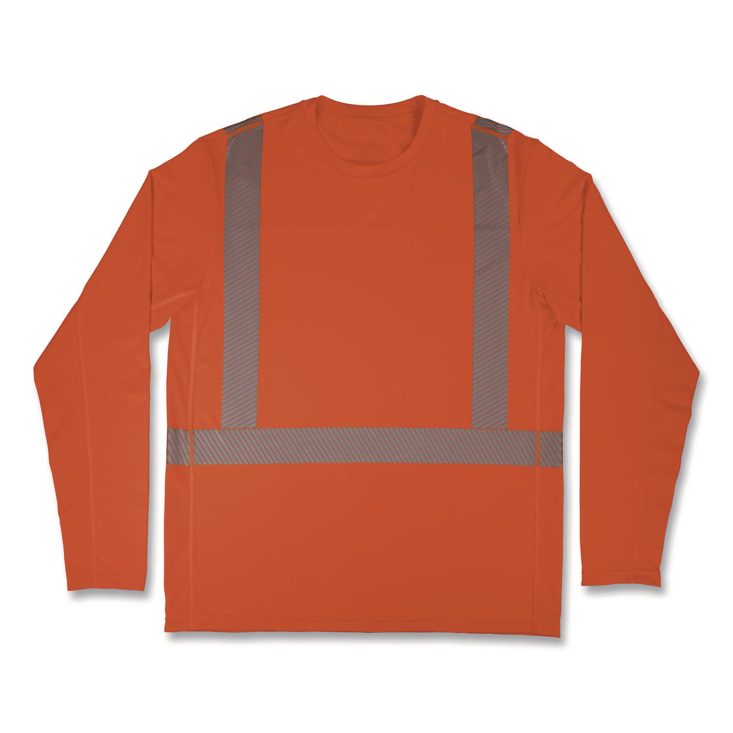 Chill-Its 6688 Type R Class 2 Cooling Hi-Vis Sun Shirt with UV Protection, X-Large, Orange