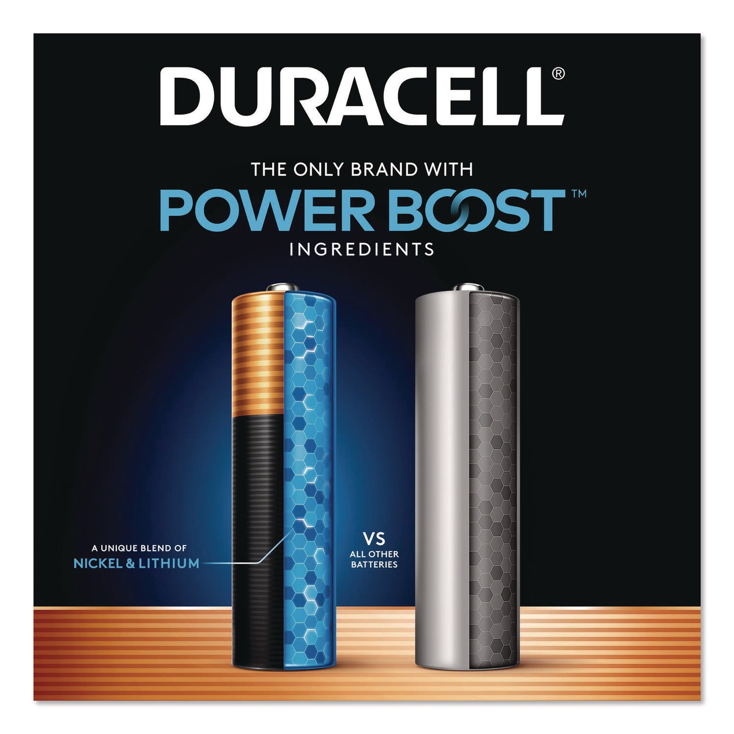 Power Boost CopperTop Alkaline AA Batteries, 8/Pack
