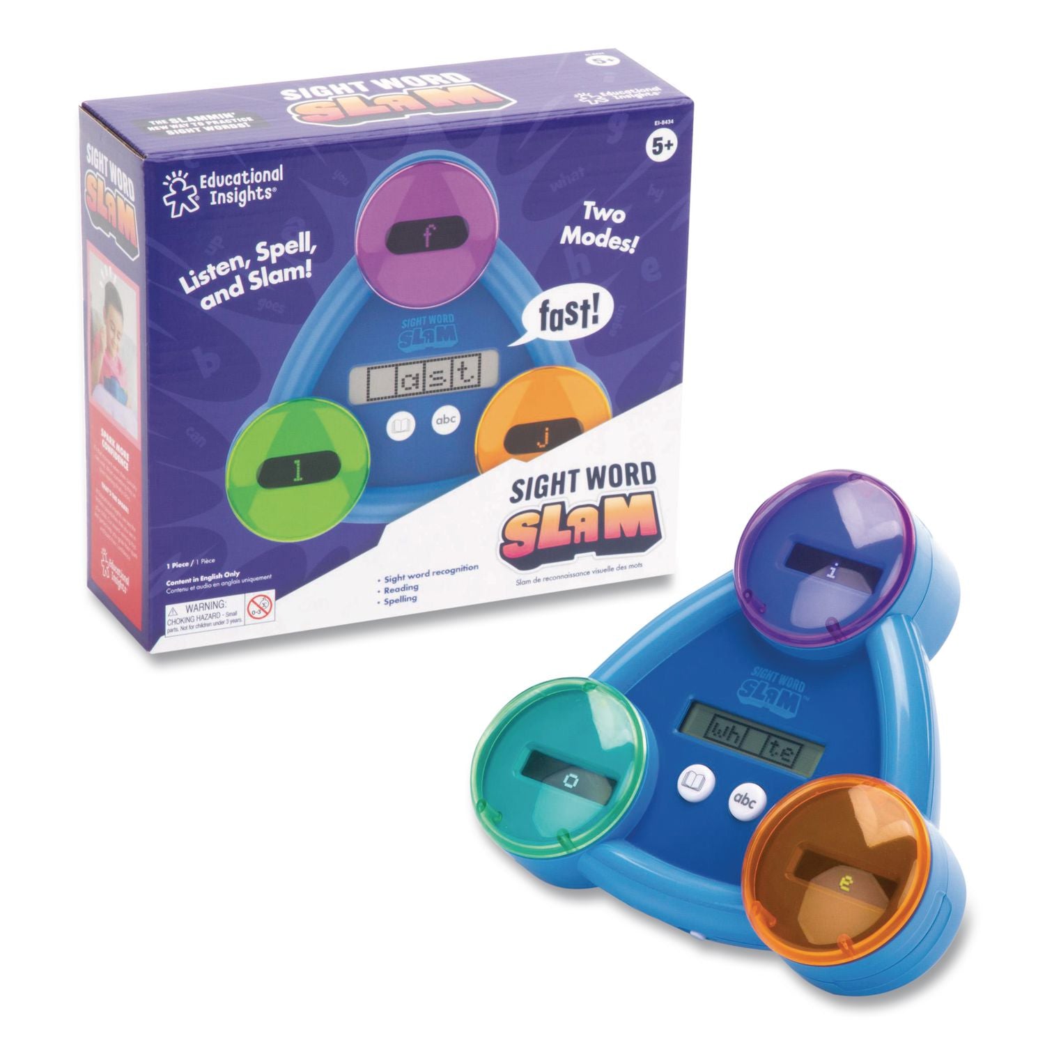 Sight Word Slam, Two Game Modes, 185 Sight Words, Grades K to 2