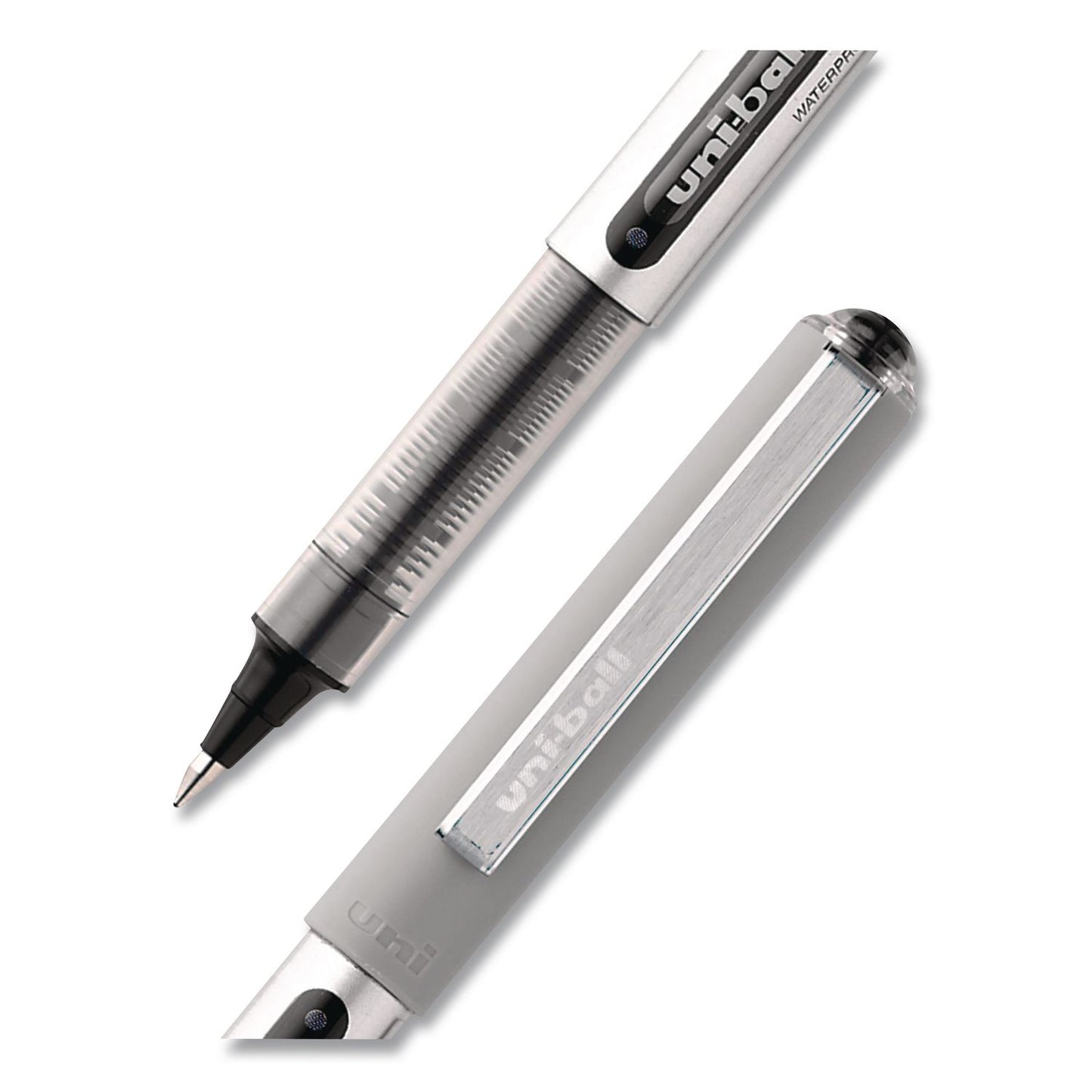VISION Rollerball Pen, Stick, Fine 0.7 mm, Assorted Ink and Barrel Colors, 5/Pack