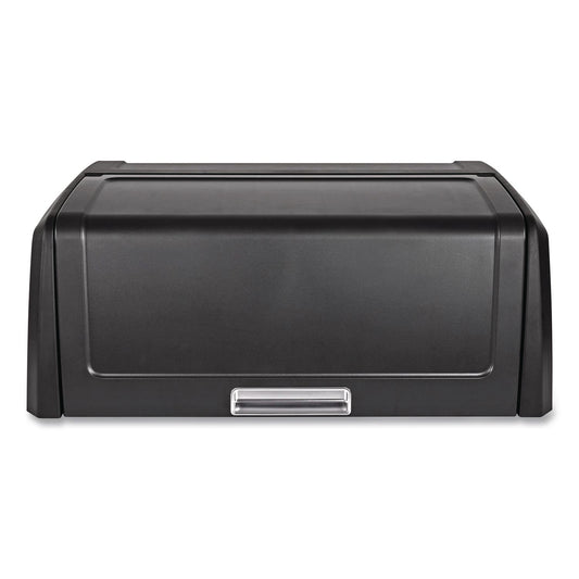 Locking Security Hood for Housekeeping Carts, Plastic, Black