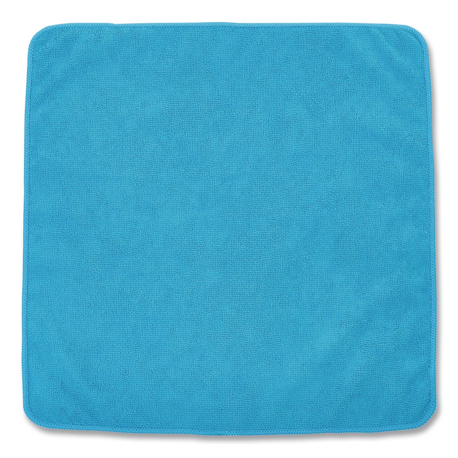 Microfiber Cleaning Cloths, 12 X 12, Blue, 24/pack
