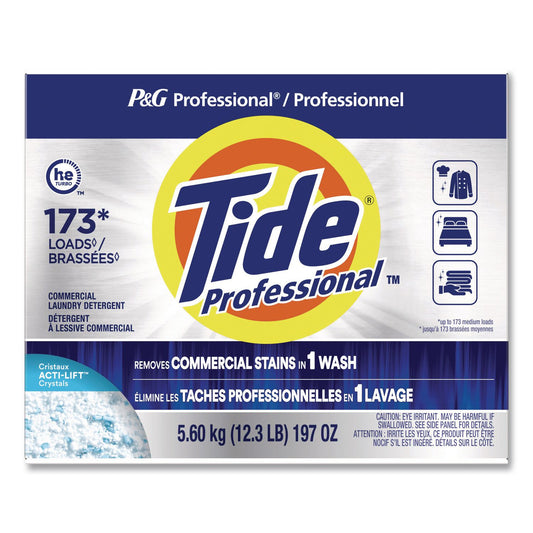 Commercial Powder Laundry Detergent, HE Compatible, 173 Loads, 197 oz Box