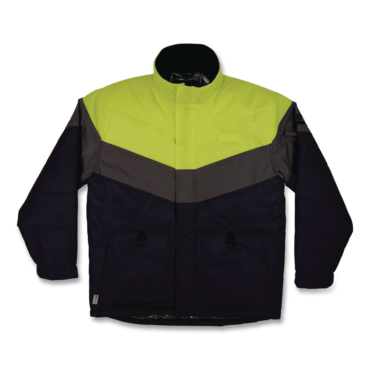 N-Ferno 6464 Insulated Freezer Jacket with AmpliFIRE Heat Reflective Lining, X-Small, Navy