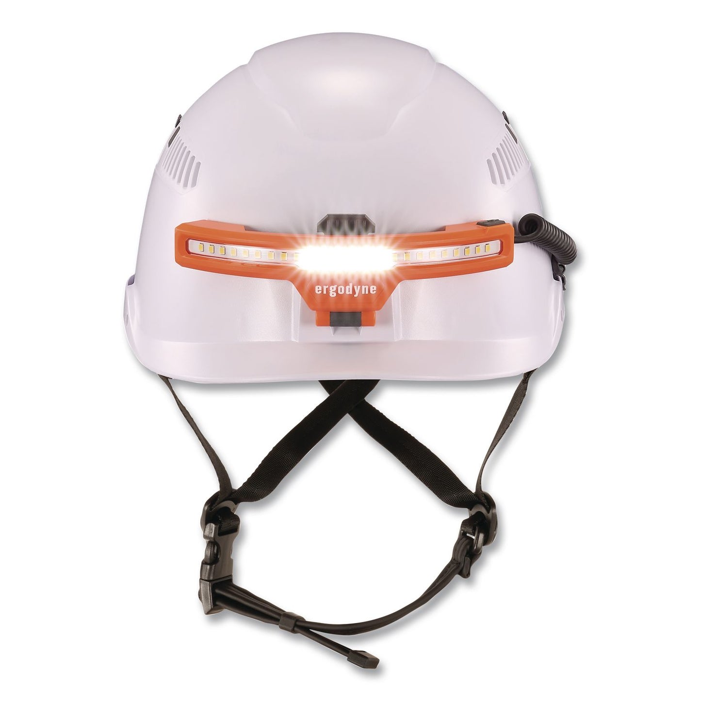 Skullerz 8886 Wide Beam Headlamp with Hard Hat Mount and Rechargeable Power Bank