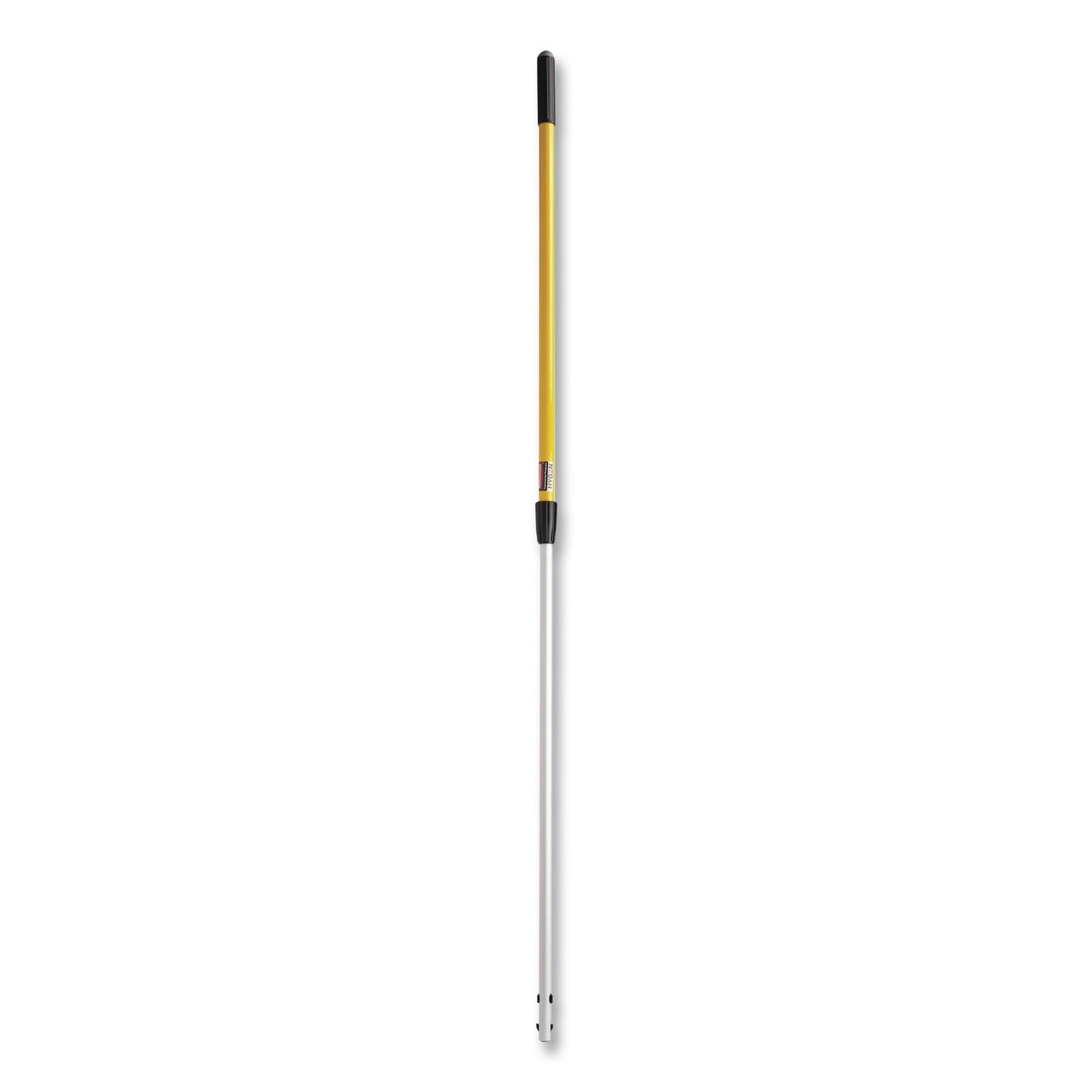 HYGEN Quick-Connect Extension Handle, 4 ft to 6 ft, Yellow/Black