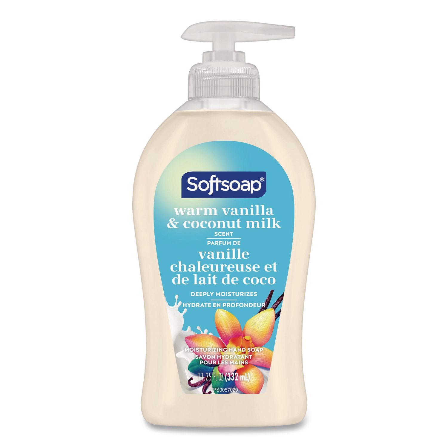 Premium Liquid Hand Soap, Coconut and Vanilla, 11.25 oz Bottle