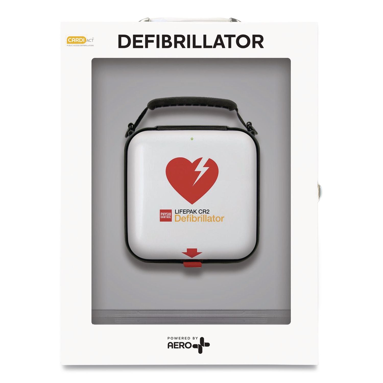 LIFEPAK CR2 Wi-Fi Standard Cabinet, Fully Automatic, English/Spanish, Handle