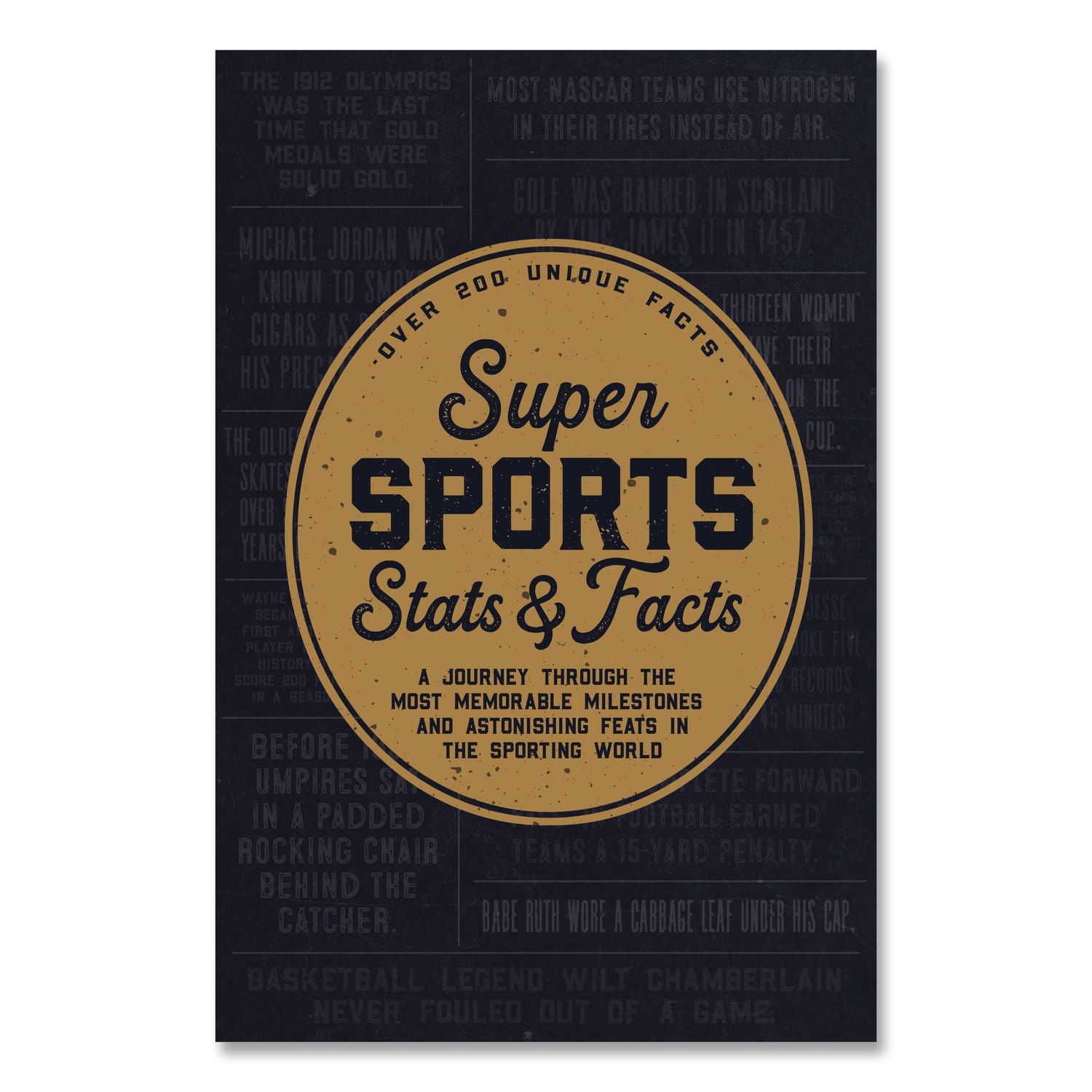 Super Sports Stats and Facts Softcover Book, Paperback, 112 Pages