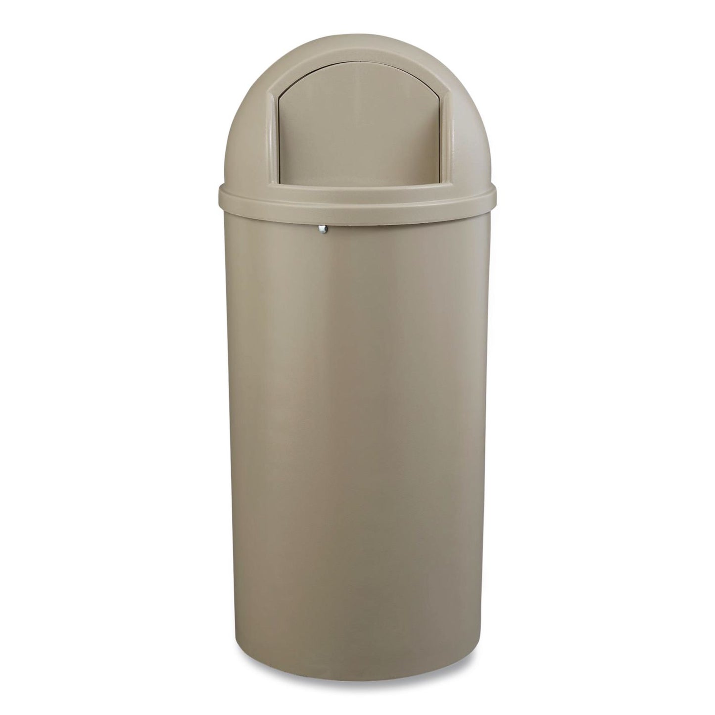 Marshal Classic Container, 25 gal, Plastic, Beige