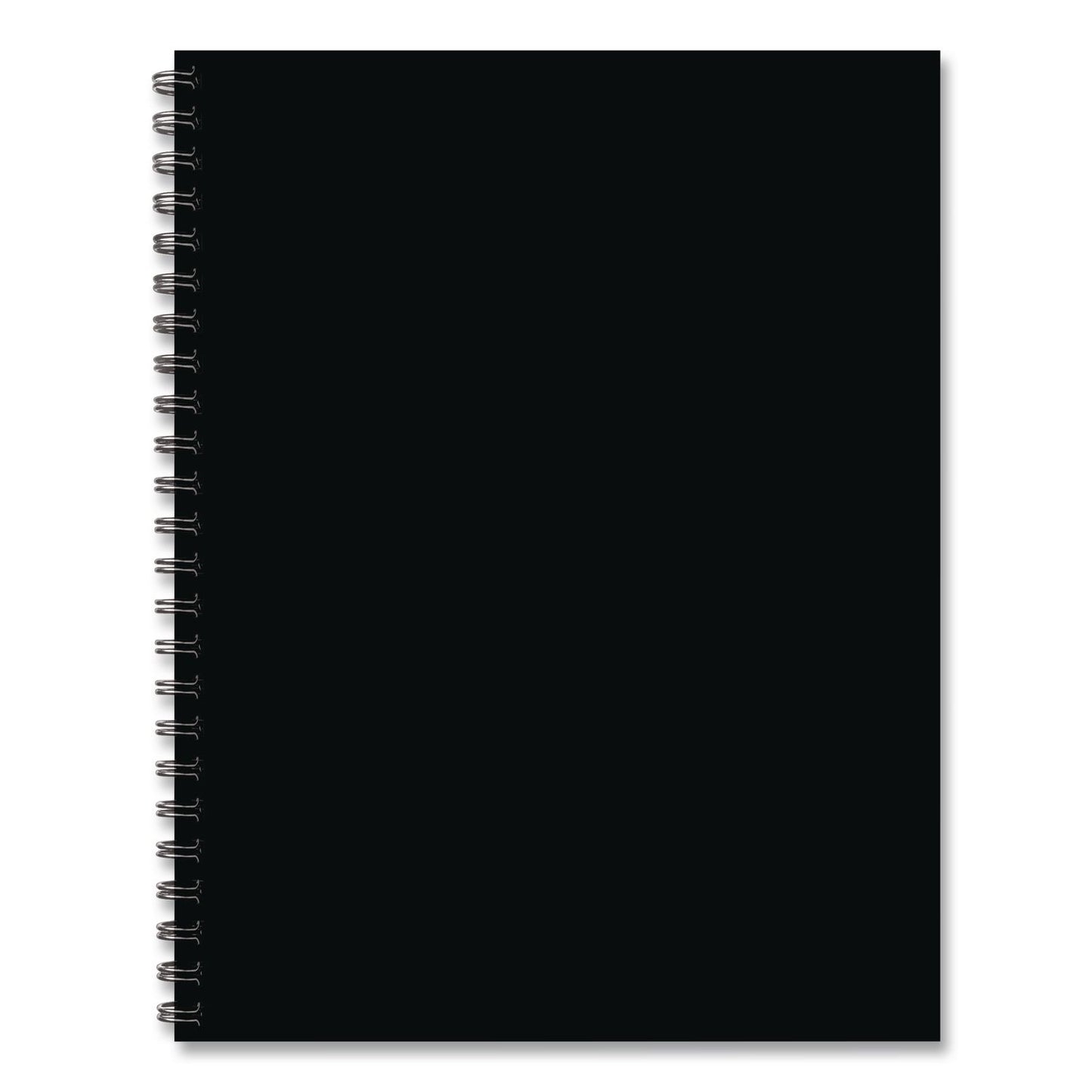 Basic Black Weekly/Monthly Planner, 11 x 8.5, Black Cover, 12-Month (Jan to Dec): 2026