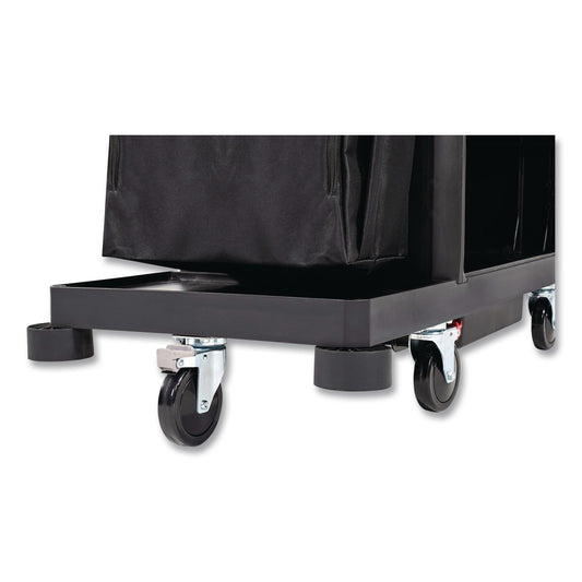 Bumper Kit, for Rubbermaid Commercial 2202527/2202581/2202585/2202587, Plastic, Black
