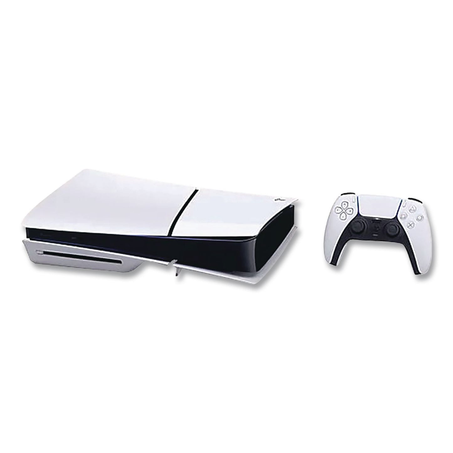 PlayStation 5 Slim Console, White/Black
