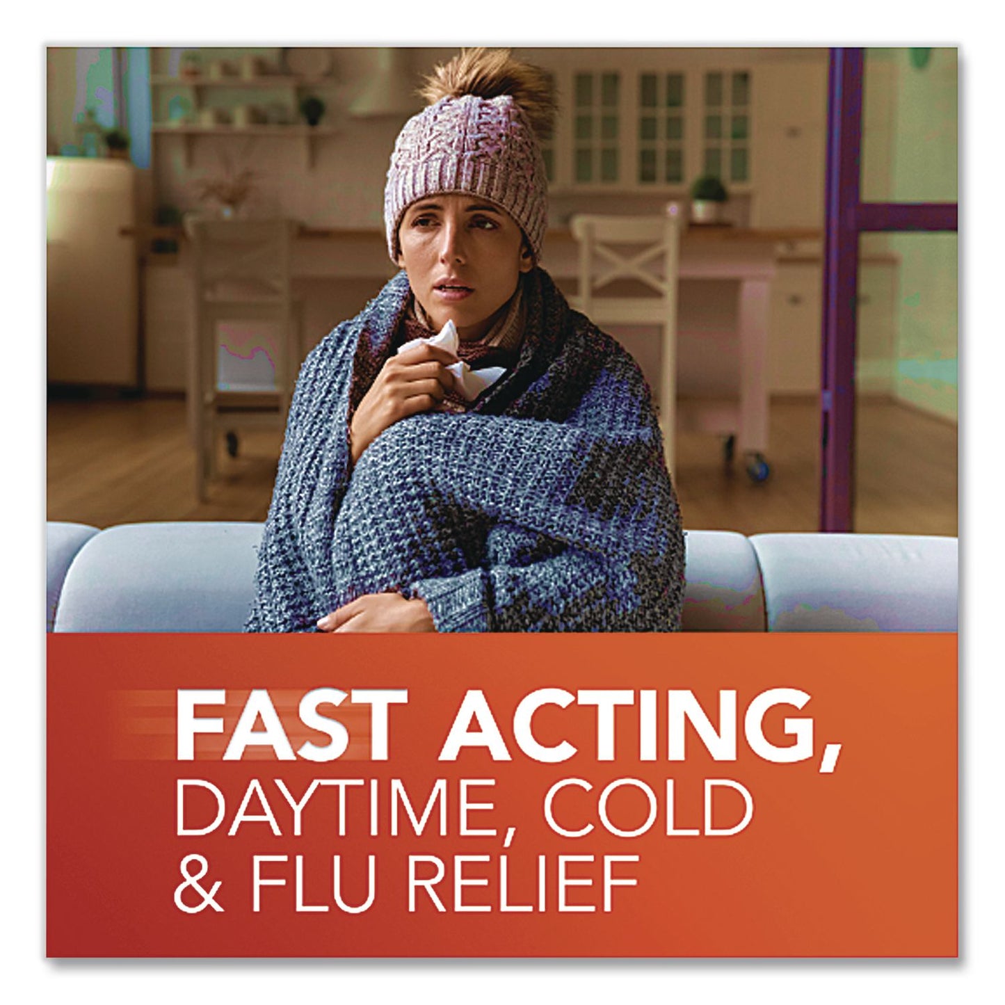 Severe Cold and Flu Relief Liquid, 1 oz Bottle