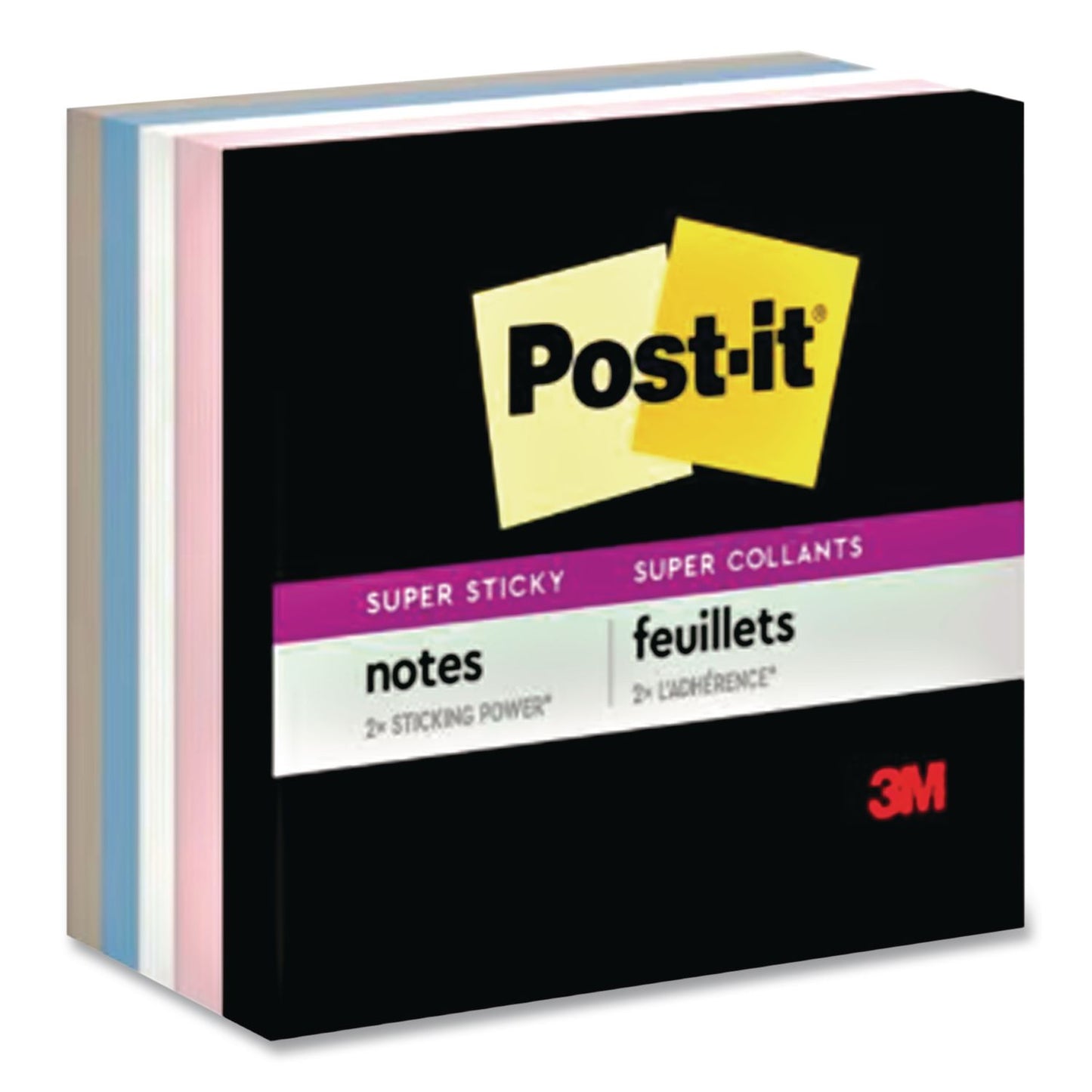 Pads in Simply Serene Colors, 3 x 3, 45 Sheets/Pad, 5 Pads/Pack