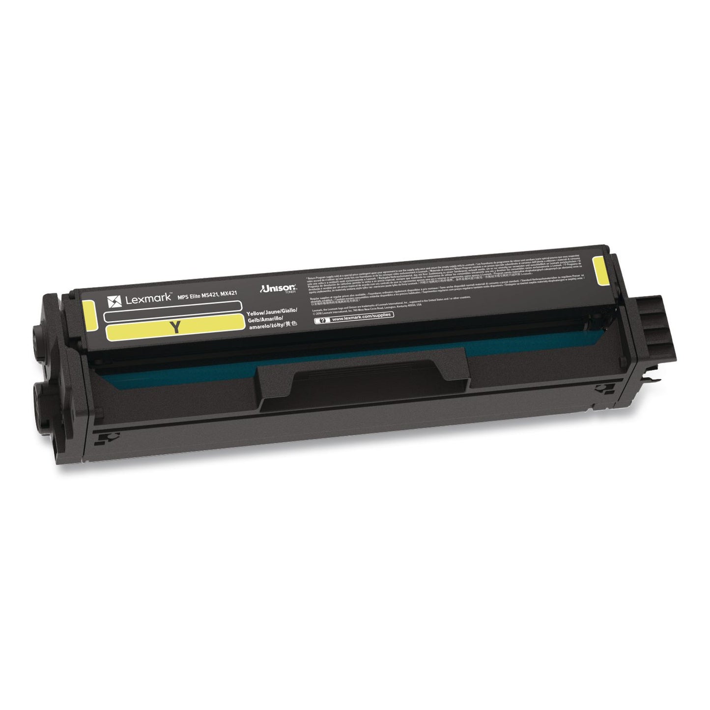 20n1hy0 Return Program High-Yield Toner, 4,500 Page-Yield, Yellow