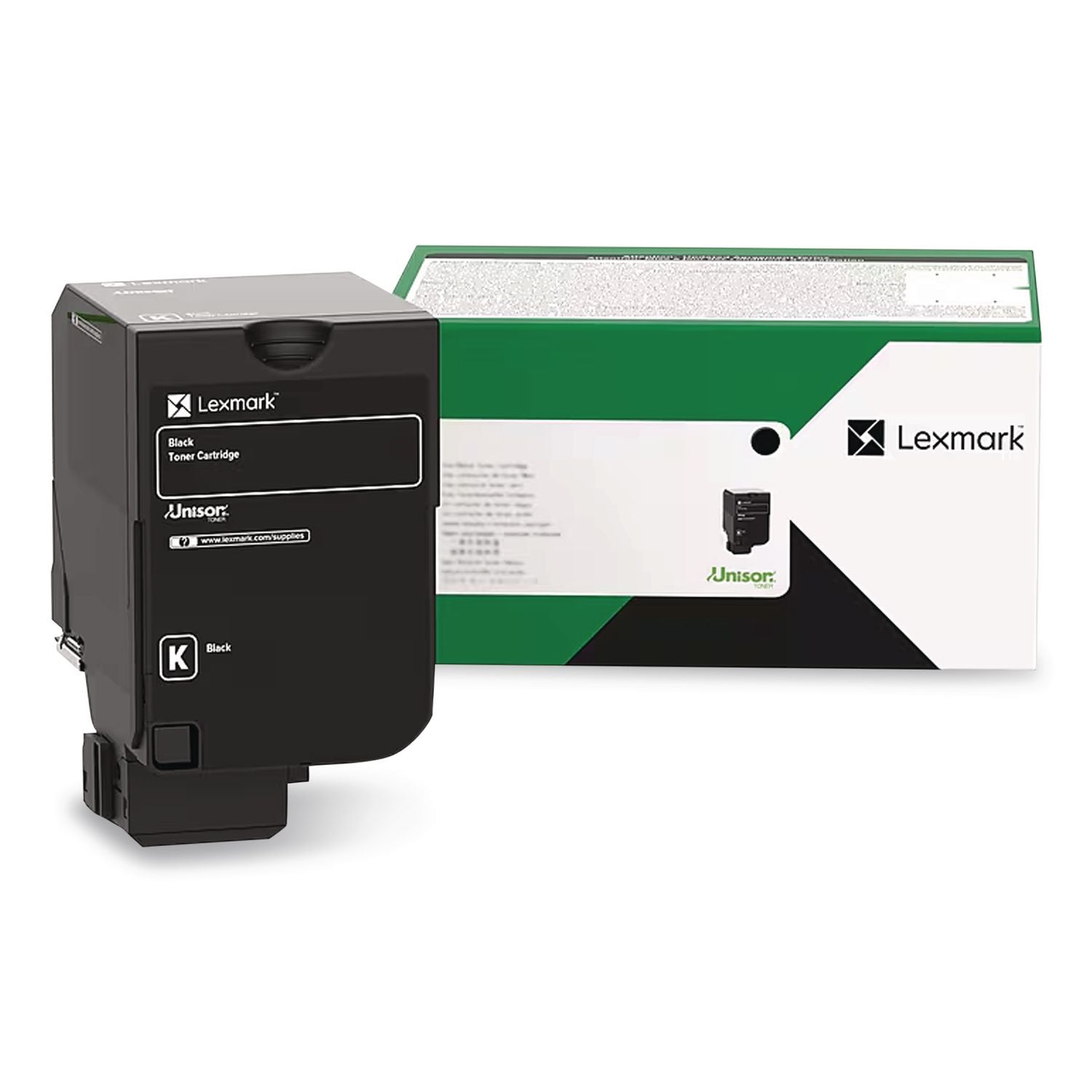 74c10k0 Return Program Unison Toner, 3,000 Page-Yield, Black