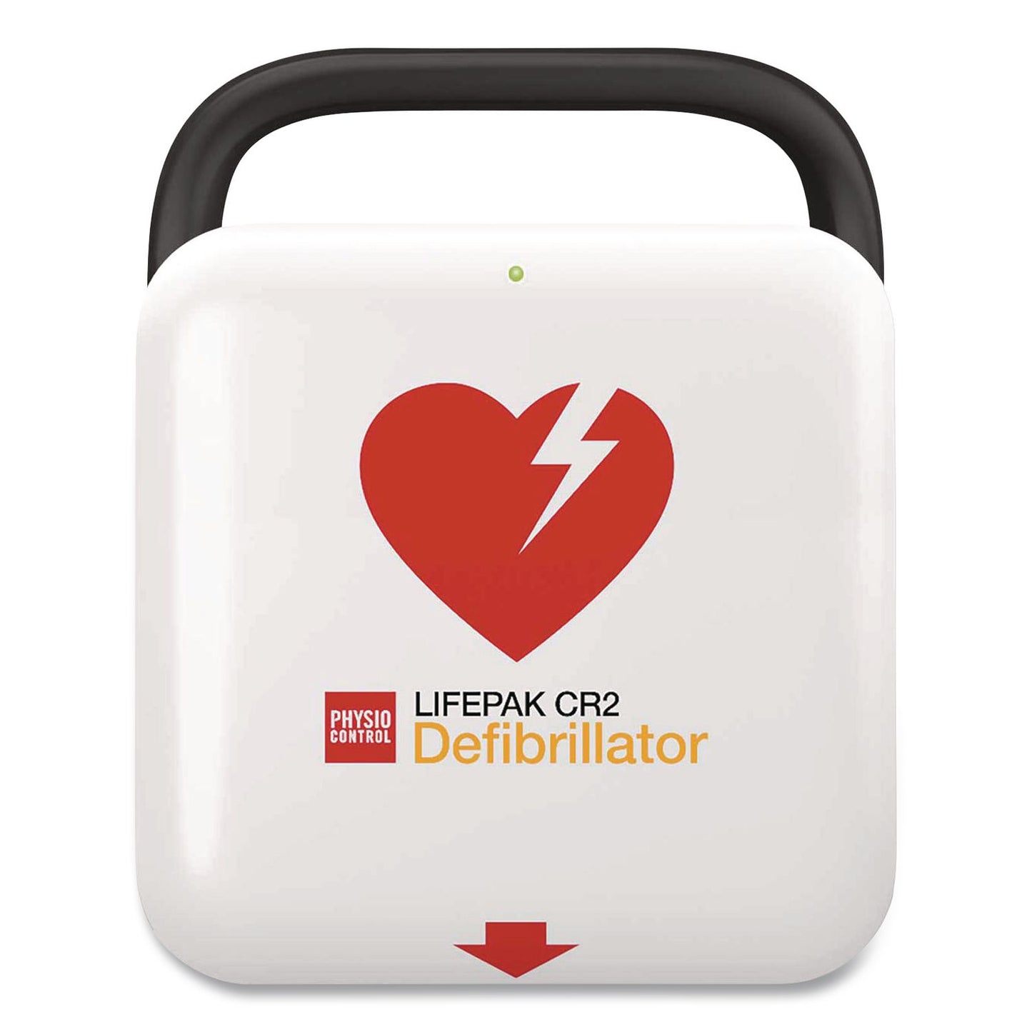LIFEPAK CR2 Fully-Automatic, USB, English Handle, Alarmed Cabinet