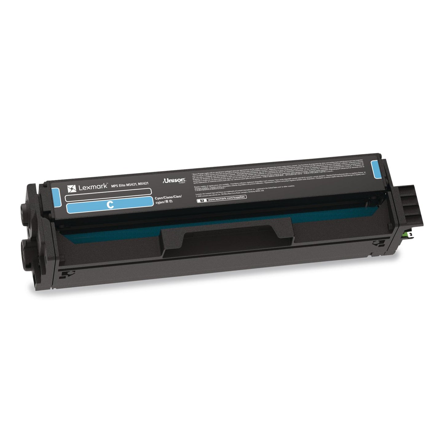 C331hc0 Return Program High-Yield Toner, 2,500 Page-Yield, Cyan