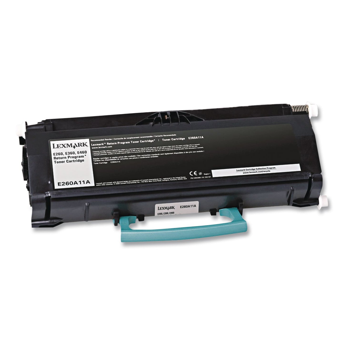E260a11a Return Program Toner, 3,500 Page-Yield, Black