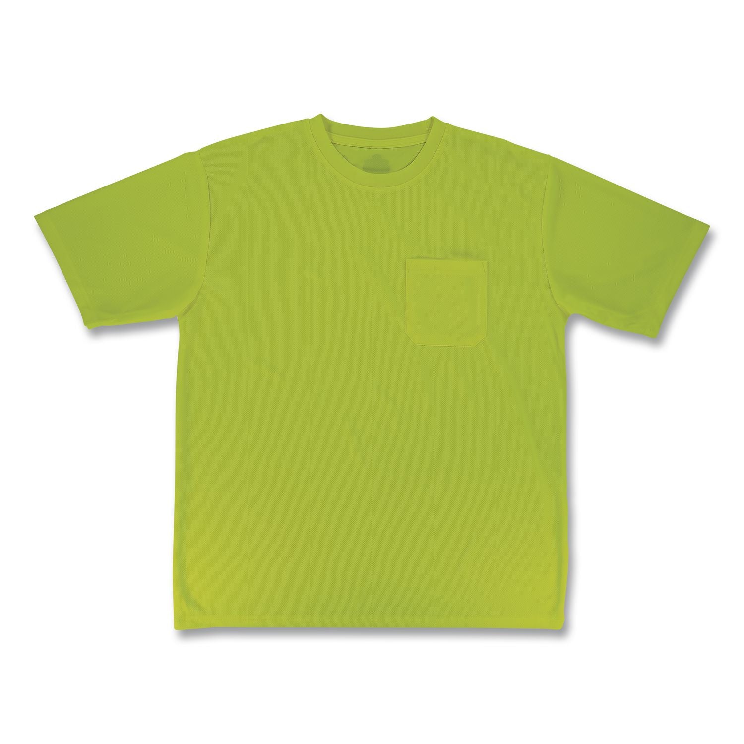 GloWear 8092 Non-Certified Essential Hi-Vis T-Shirt, Medium, Lime