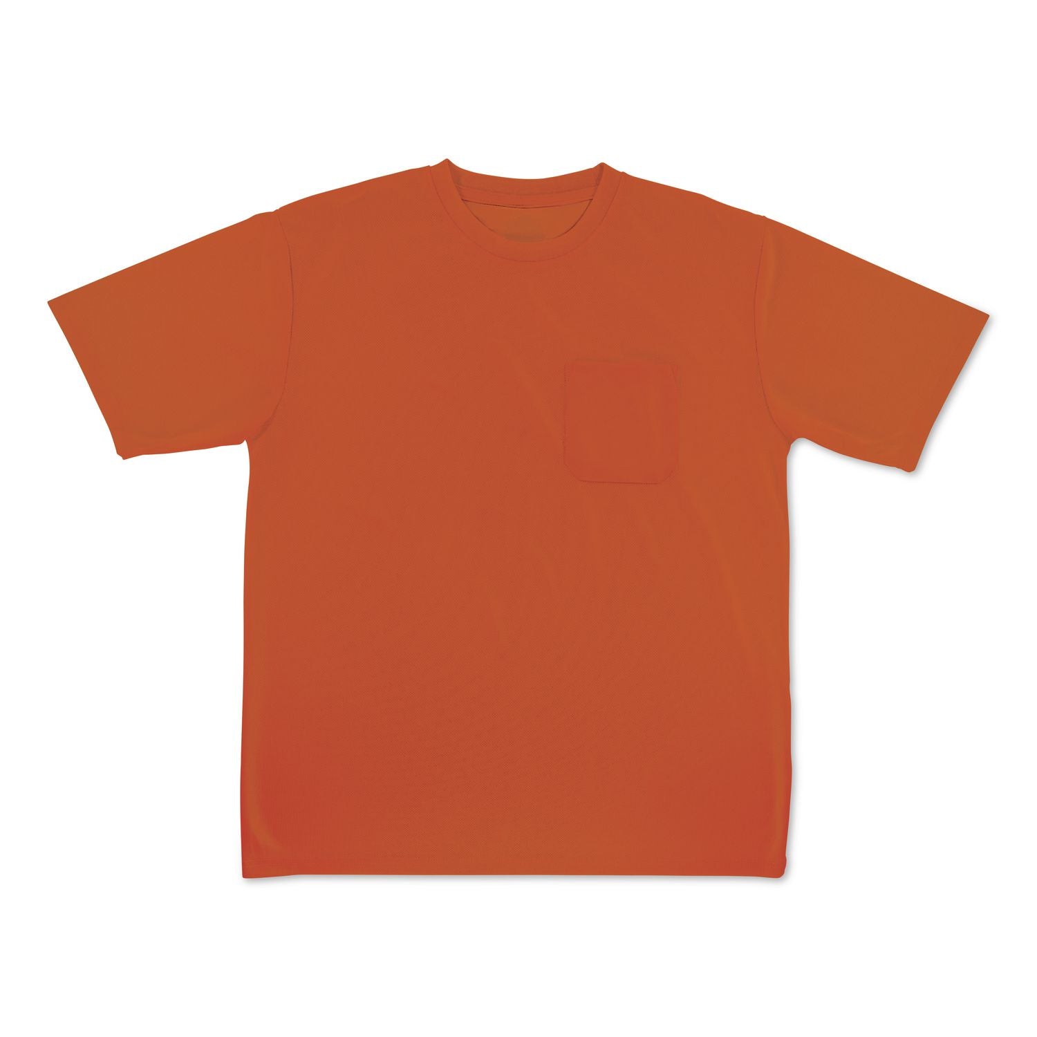 GloWear 8092 Non-Certified Essential Hi-Vis T-Shirt, Large, Orange