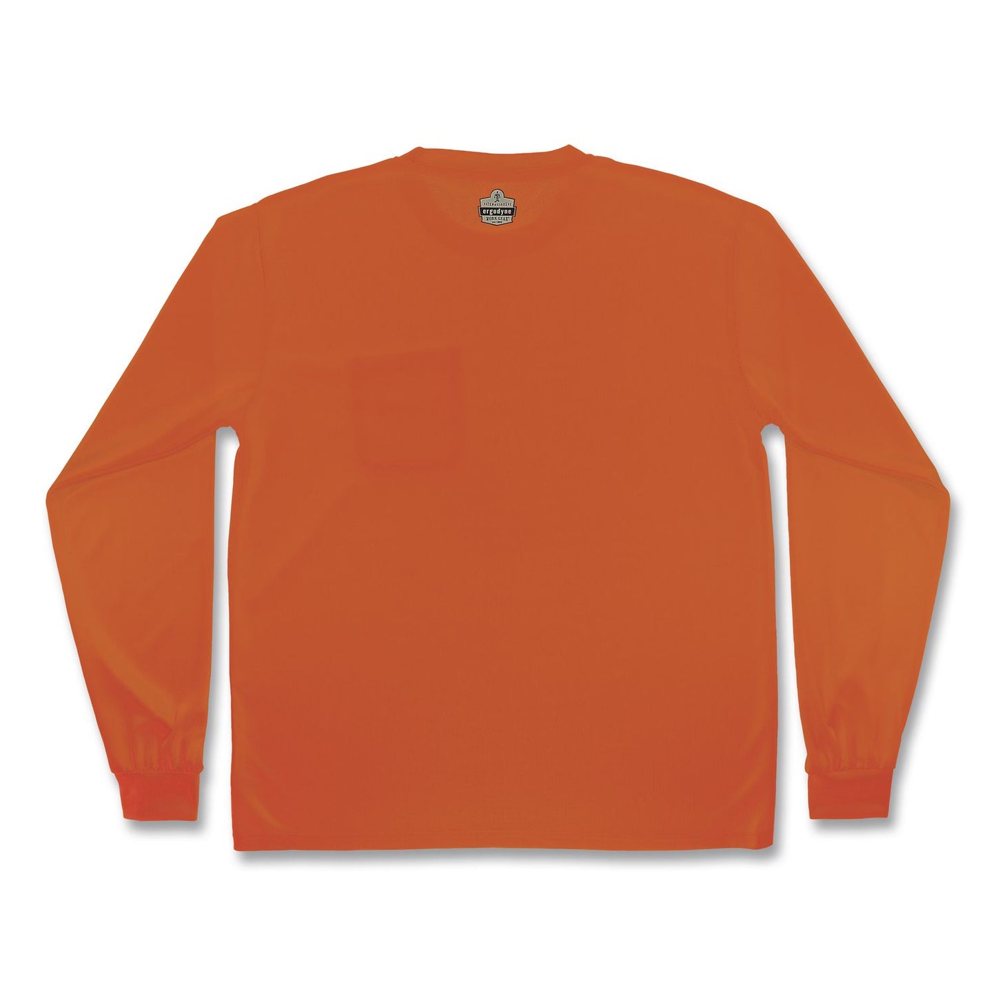 GloWear 8093 Non-Certified Essential Hi-Vis Long Sleeve T-Shirt, Medium, Orange