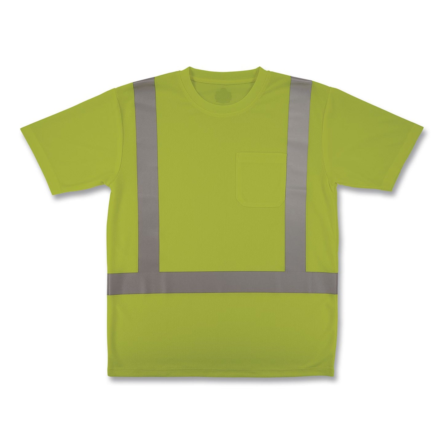 GloWear 8282 Class 2 Essential Hi-Vis T-Shirt, X-Large, Lime